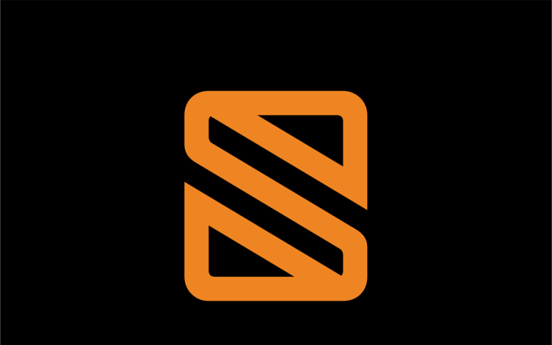 super letter s logo template original