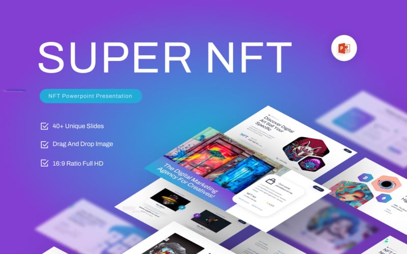 super nft powerpoint template original