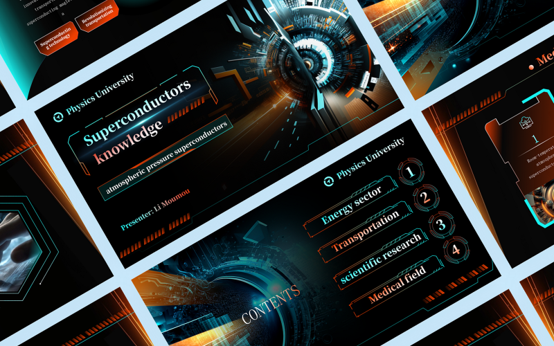 superconductor teaching courseware popular science knowledge ppt original