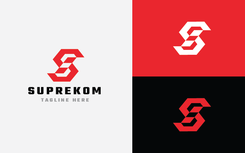suprekom letter s pro logo original