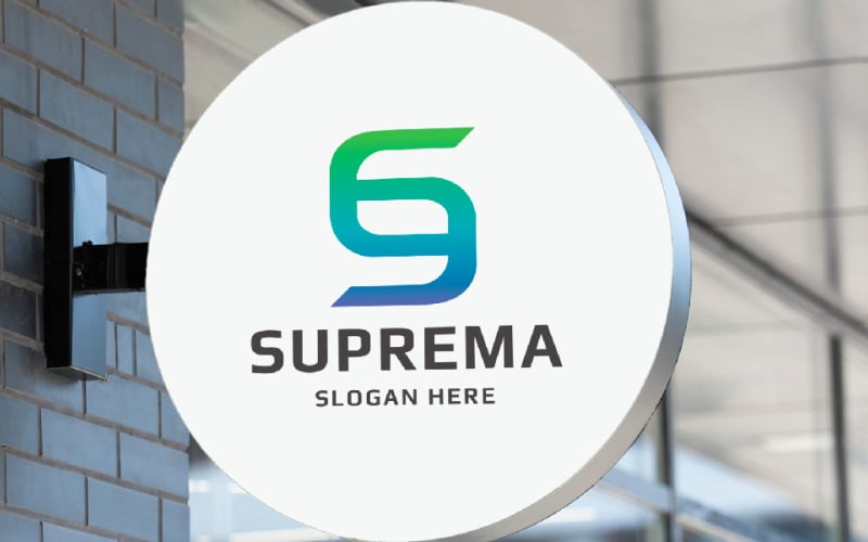 suprema letter s logo template original