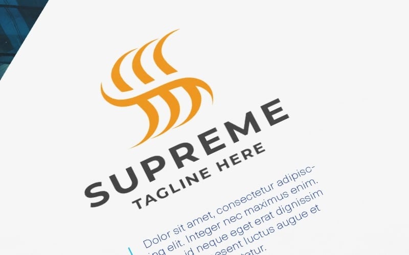 supreme business letter s pro logo original