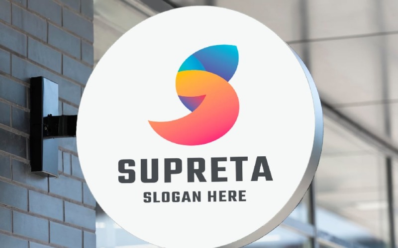 supreta letter s logo template original
