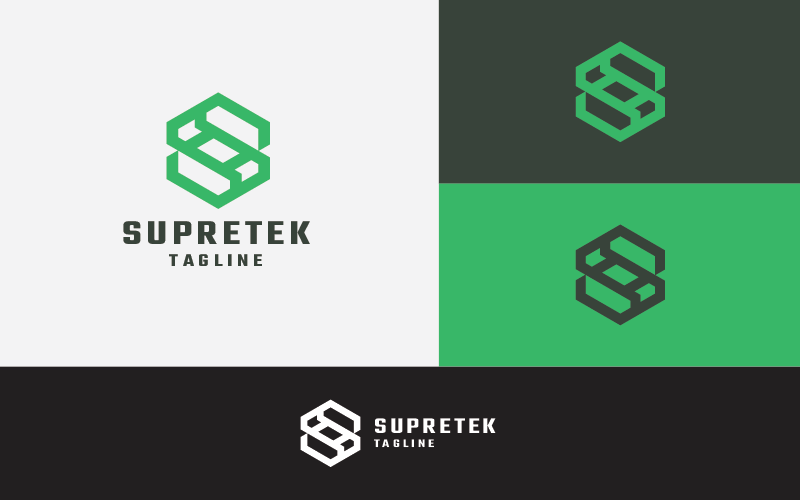 supretek letter s professional logo original