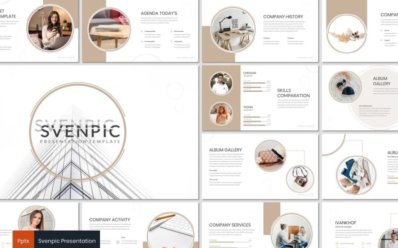 svenpick powerpoint template original