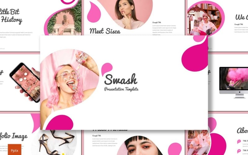 swash powerpoint template original