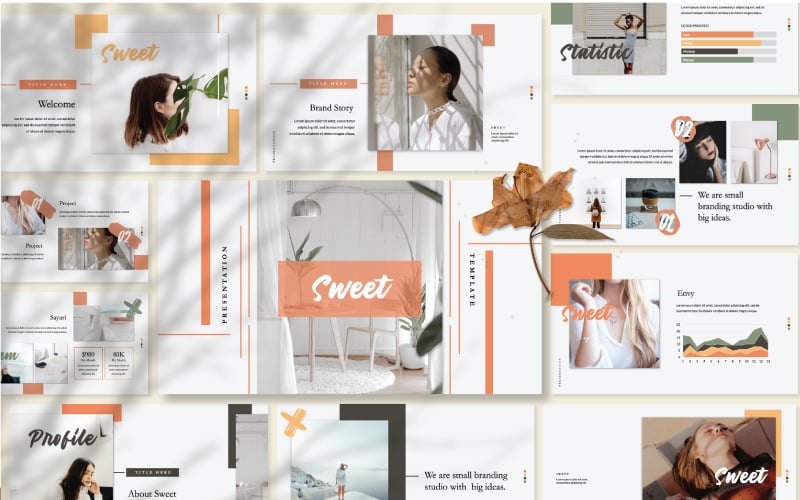 sweet powerpoint template original