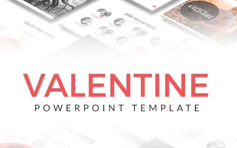 sweet valentine powerpoint template original