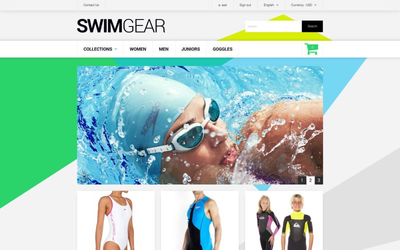 swimwear store prestashop theme original
