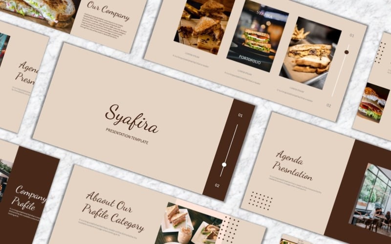 syafira powerpoint template original