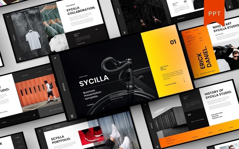 sycilla powerpoint template original