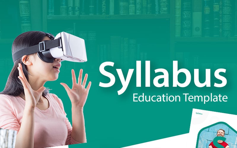 syllabus education powerpoint template original