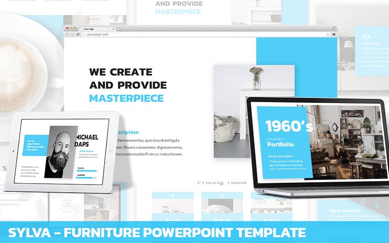 sylva furniture powerpoint template original