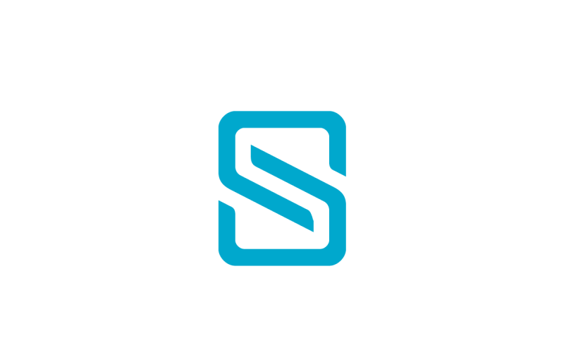 sync letter s vector logo template original