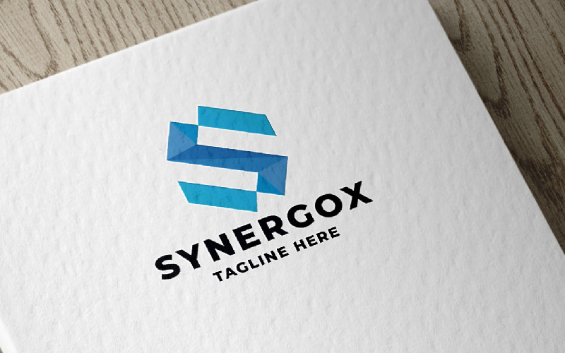 synergox letter s logo temp original