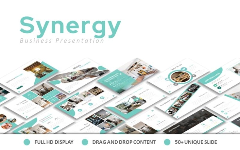 synergy powerpoint template original