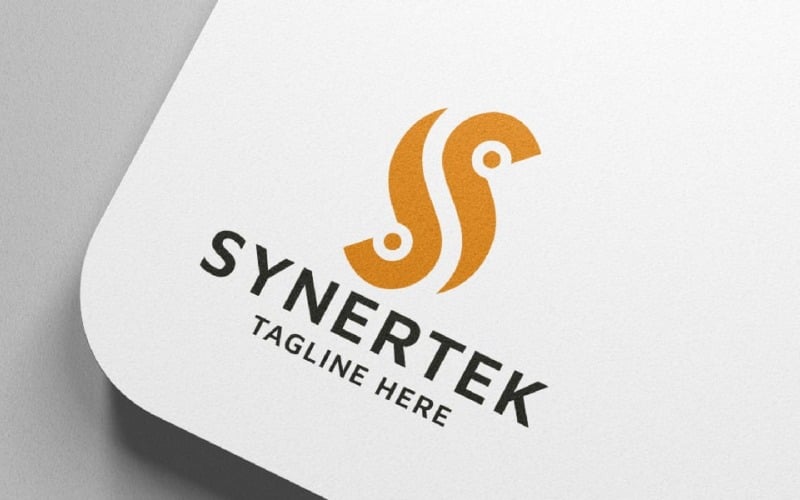 synertek letter s pro branding logo original