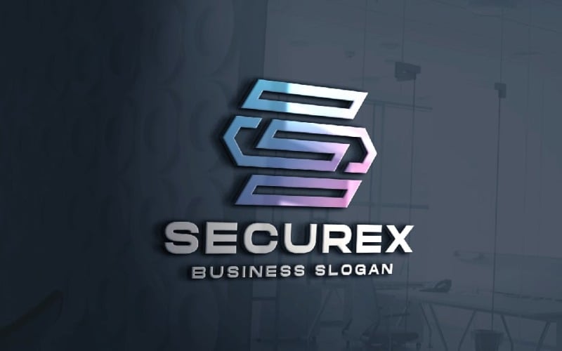 system security letter s logo original