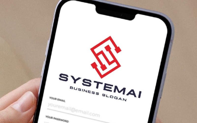 systemai letter s professional logo original