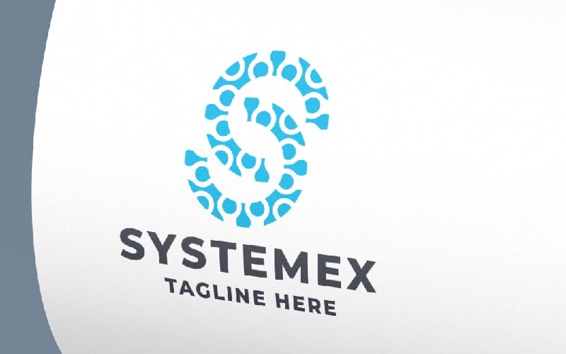 systemex letter s pro logo template original