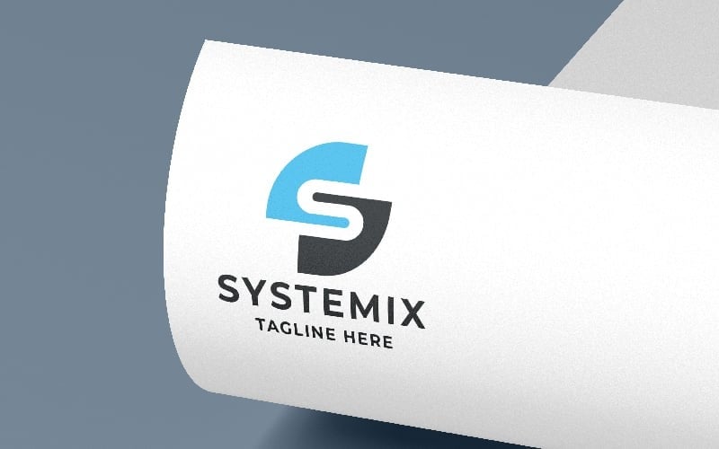 systemix letter s professional logo original