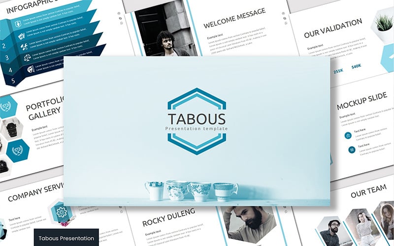 tabous powerpoint template original