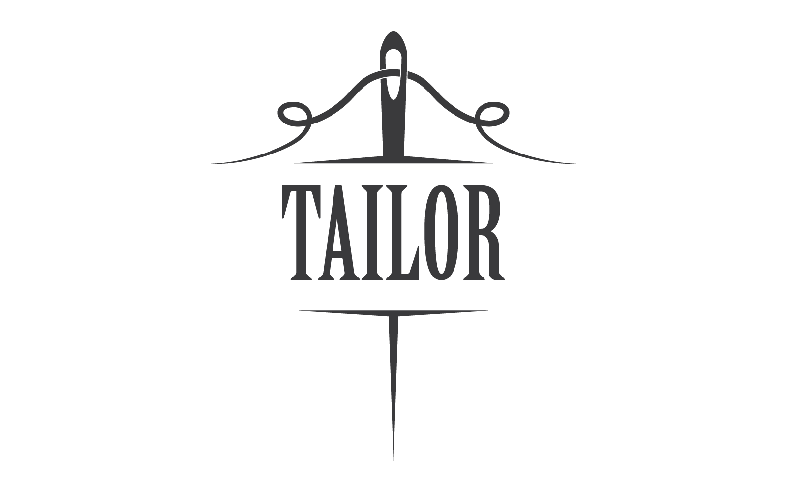tailor or textile logo icon vector design template original