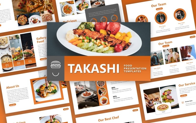 takashi culinary multipurpose powerpoint template original