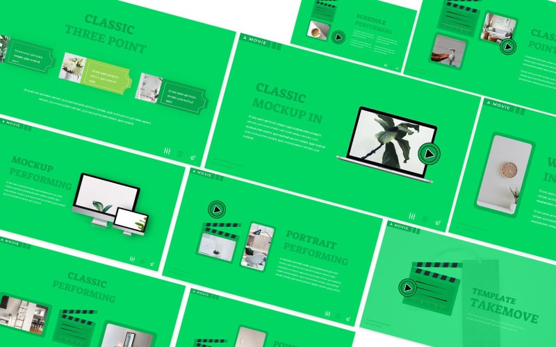 take move movie powerpoint template original