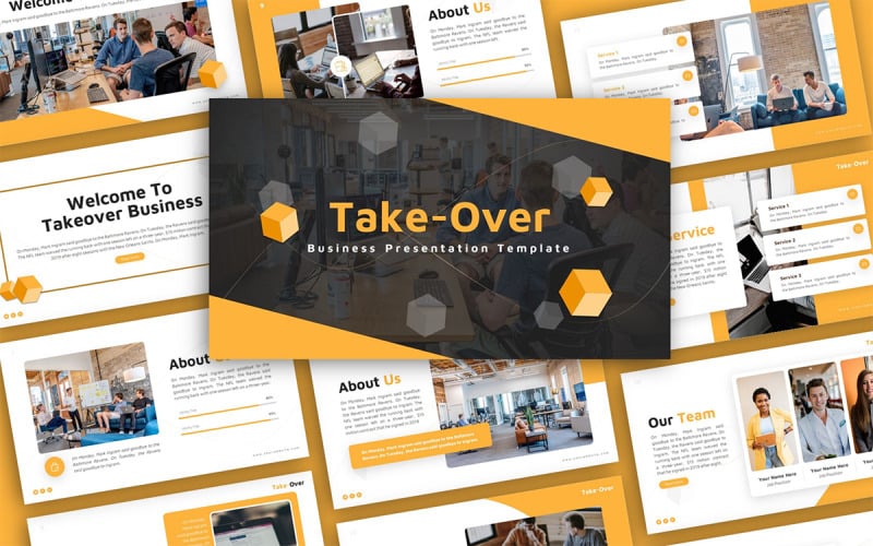 takeover business multipurpose powerpoint presentation template original