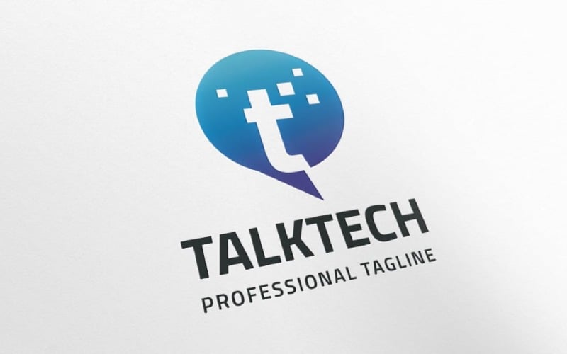 talk tech letter t pro chat logo original