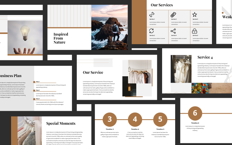 tania fashion presentation powerpoint template original