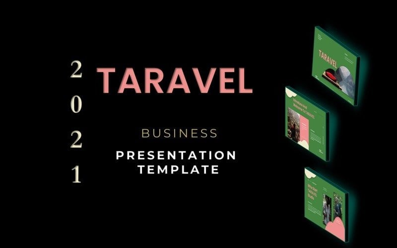 taravel business presentation powerpoint template original