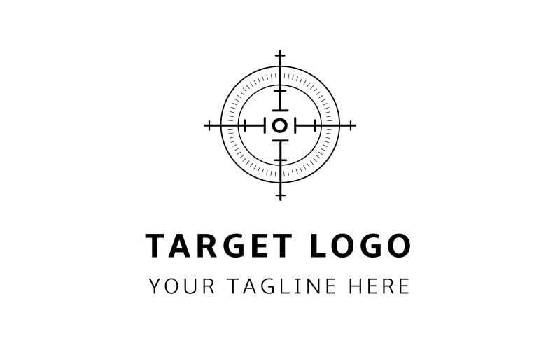 target logo design template for your business original