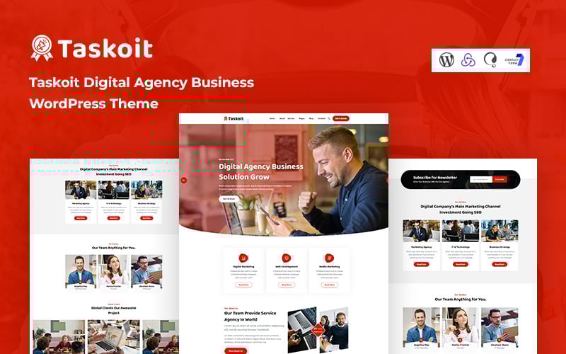 taskoit digital agency business wordpress theme original