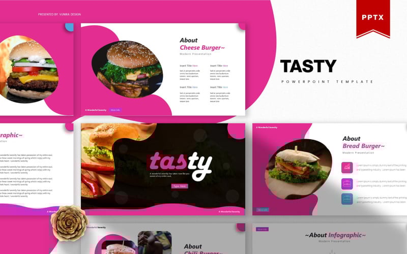 tasty powerpoint template original