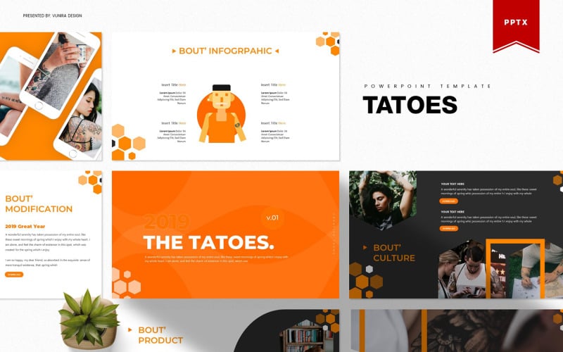 tatoes powerpoint template original
