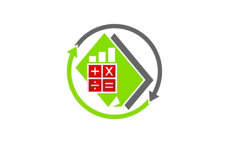 tax report business solution logo template original
