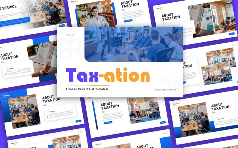 taxation finance multipurpose powerpoint presentation template original