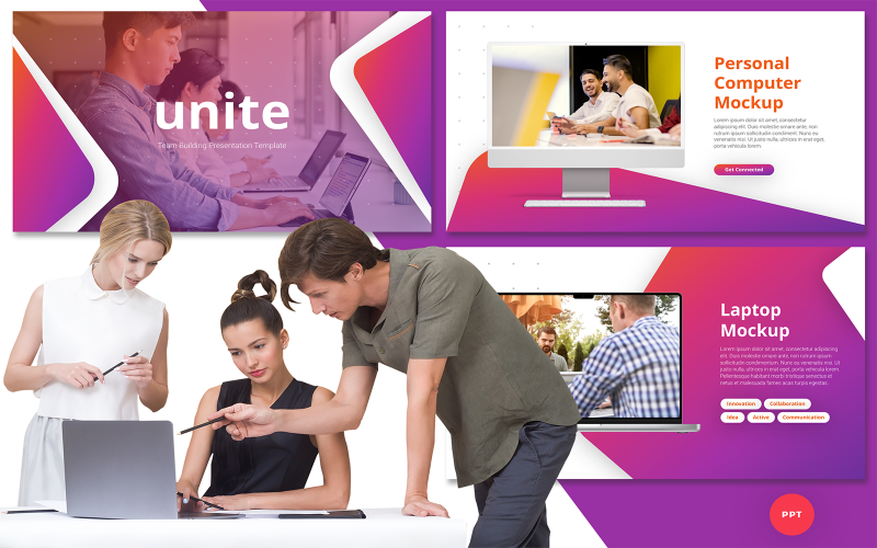 team building presentation powerpoint template original