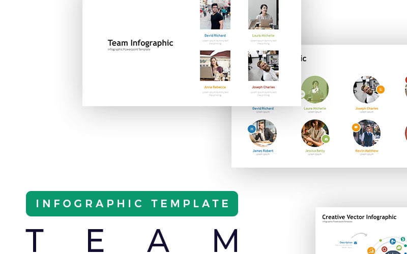 teams placeholder presentation infographic powerpoint template original
