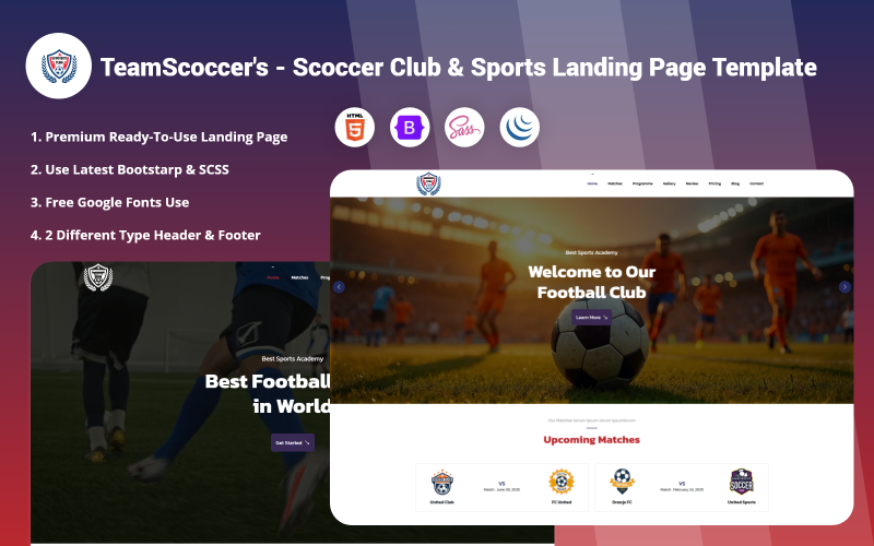teamscoccers scoccer club amp sports landing page template original
