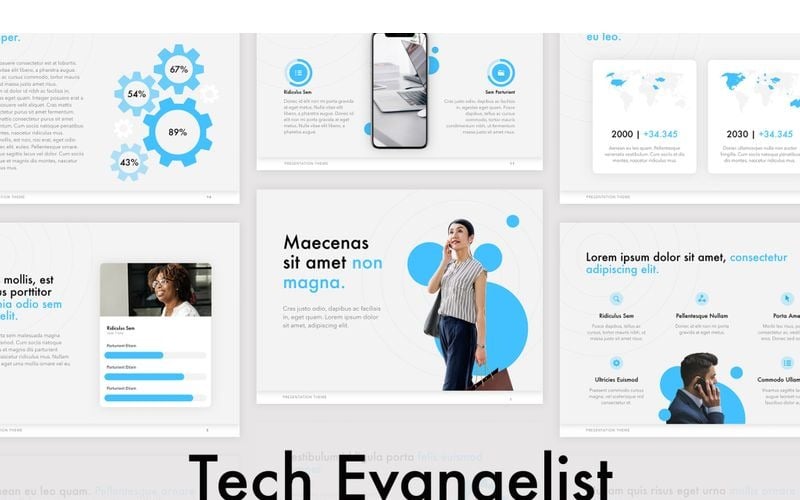 tech evangelist powerpoint template original
