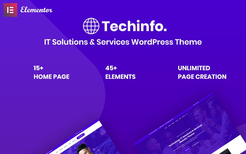 techinfo it solutions amp services responsive wordpress theme original