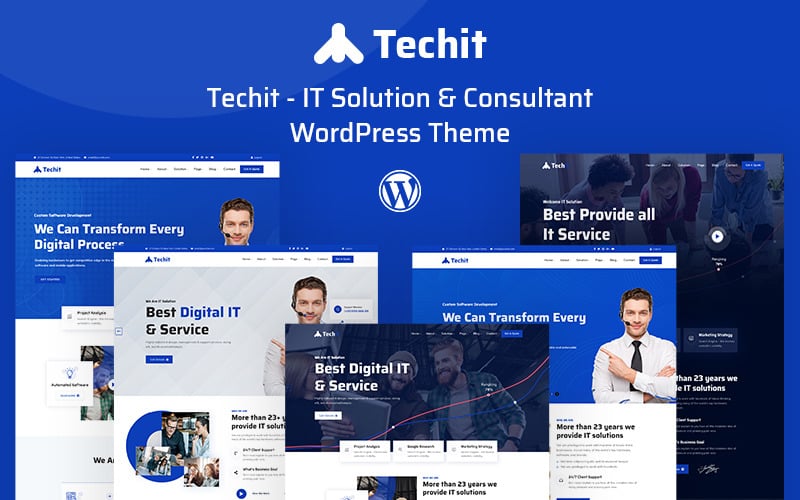 techit it solution amp consultant wordpress theme original