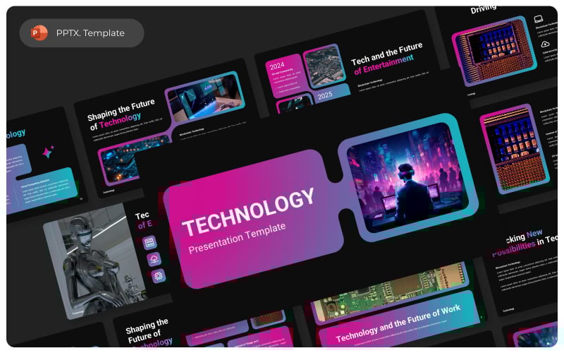 technology powerpoint presentation template original