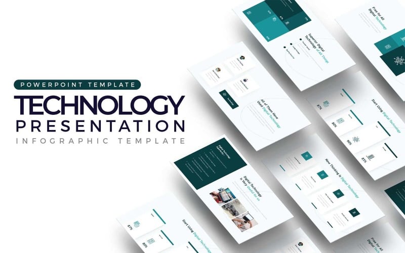 technology presentation powerpoint template original