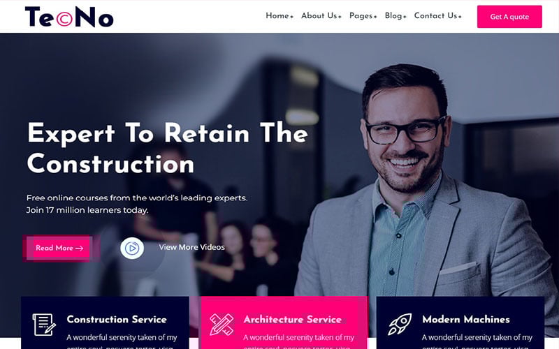 tecno business finance wordpress theme original