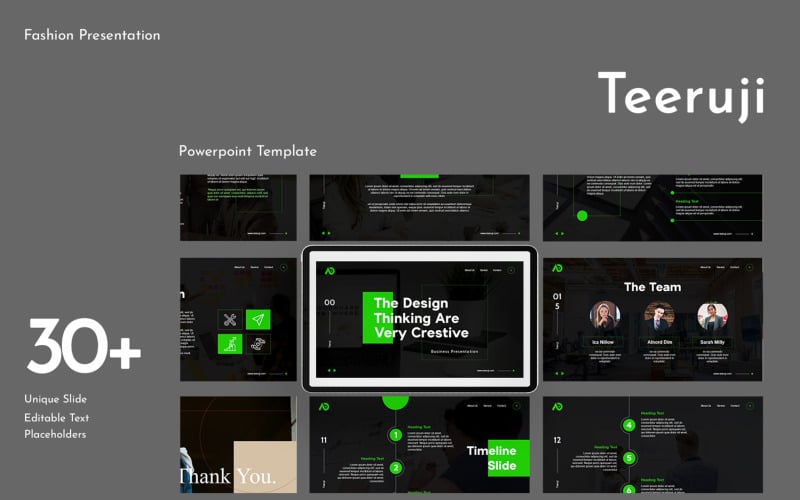 teeruji presentation powerpoint template original