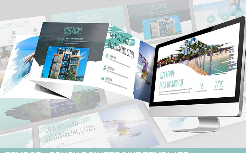tempor brush powerpoint template original